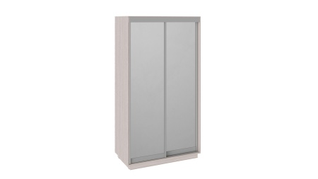 Шкаф-Купе 2-х Дверный с Зеркалом Мадлен Ясень Шимо (Ш-1200 х В-2200 х Г-600 мм)